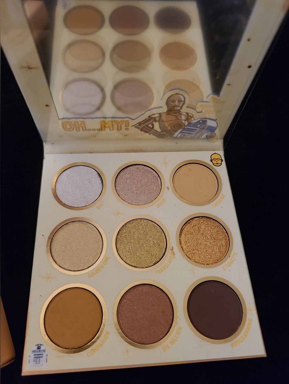 ColourPop C-3P0 STARWARS Eyeshadow Palette